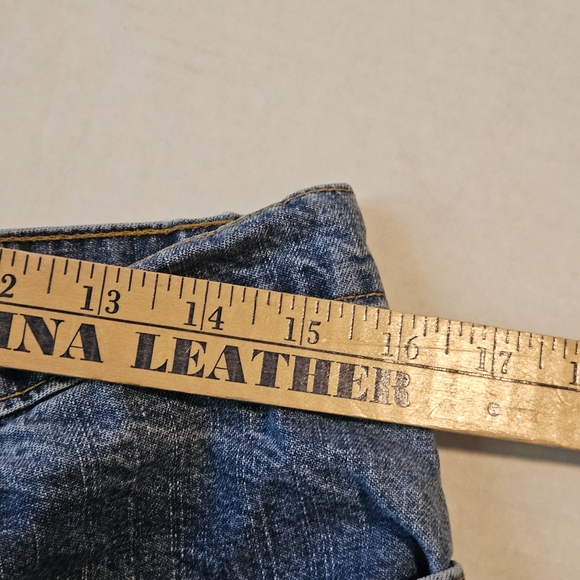 Vintage Ralph Lauren Polo Jean Co 5" Saturday Short Denim Women's Jean Shorts 10 - Picture 12 of 14